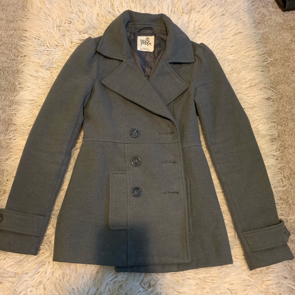 Gray Peacoat